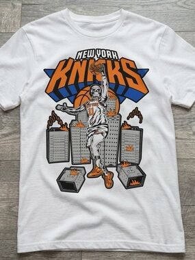 New York Knicks White T-shirt
